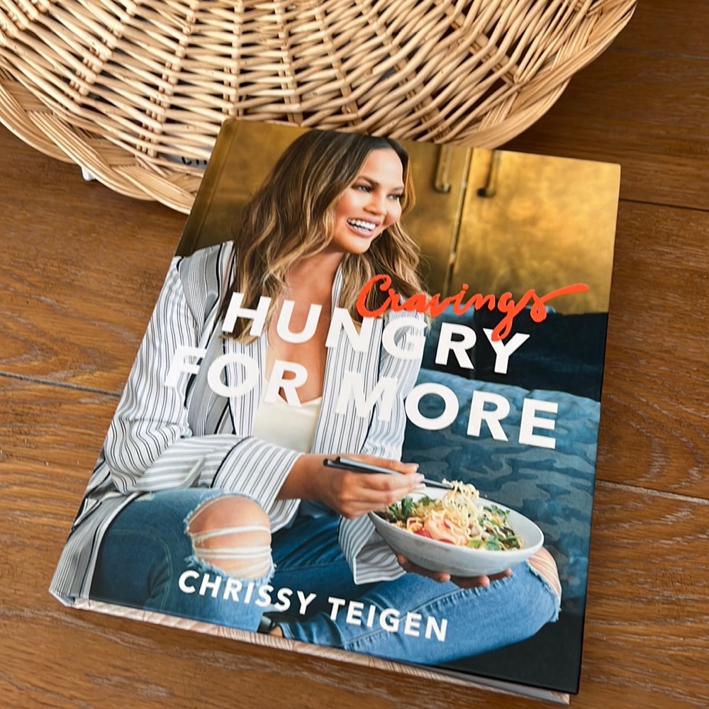 Cravings Hungry for More By Chrissy Teigen Hardcover Cookbook- Recipe Favorites